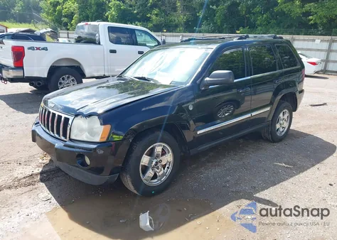 2006 Jeep Grand Cherokee Limited из США, поврежденный, VIN 1J4HR58266C116056